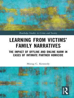 cover image of Learning from Victims' Family Narratives